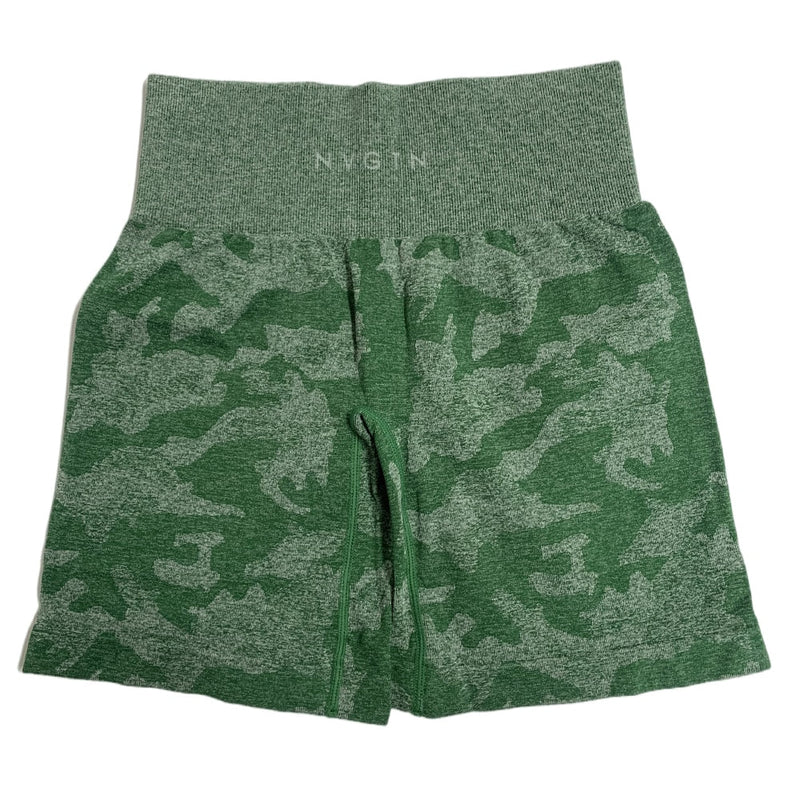 Shorts sem costura camuflado - Shopping 65